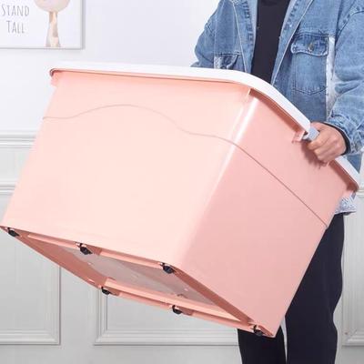 Large plastic storage box moving boxes packing quilt Storage