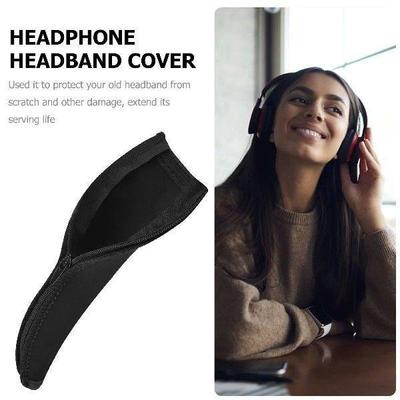 Headphone Headband Pad Cover Zipper Headset Pads Protector