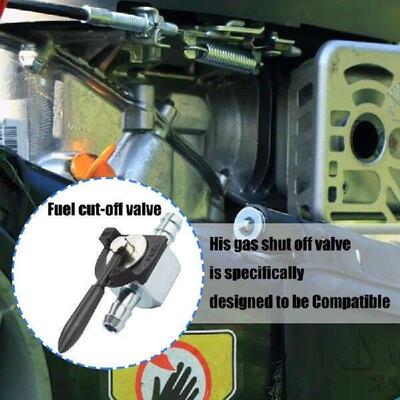 Professional 1/4Inch Gasolines Cutoff Valves With 12 Copper
