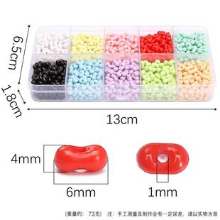 Beads For DIY Acrylic Necklace Seed Bracelet Making Peanut