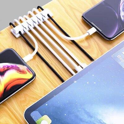 Cable Organizer Adhesive Double-sided Adhesive Cable Clamp