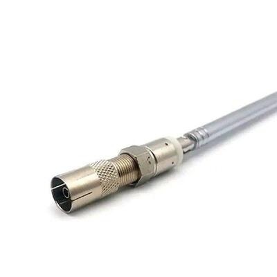 FM Radio Antenna Indoor FM Telescopic Antenna 75 Ohm F Type