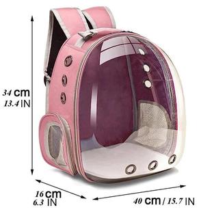 Backpack Carrier Transparent Capsule Back Cat Bubble Pet