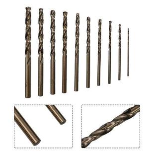 Bits Metal Drill For 6mm Cobalt M35 Bit HSS 10pcs