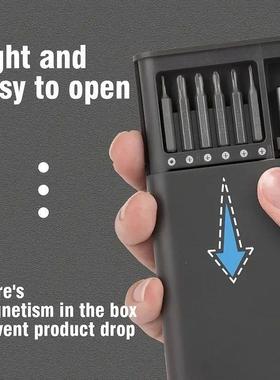 Magnetic Screwdriver Set 25 In 1 Kit Bits Precision Electron