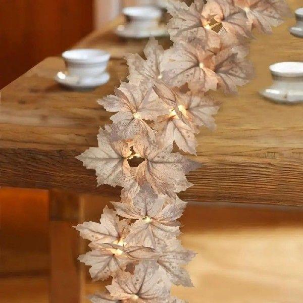 Fall Garland Decoration Thanksgiving Garland Festive Maple