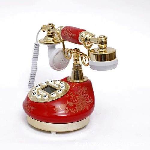 Retro Vintage Phone Antique Telephone Landline Old