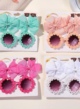 Butterfly Hairclip Set for Kids Lovely Glasses Accessories F