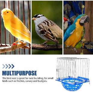 Holder Seeds Cage Bird Nesting Hatching Canary Bowl Nest