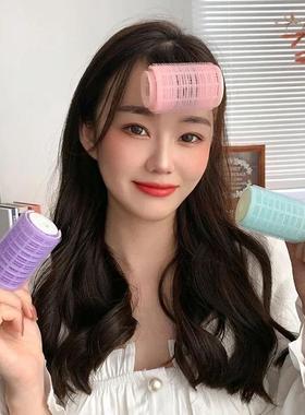 S/M/L Self-Grip Hook Hair Rollers Natural Bangs Fluffy Curle