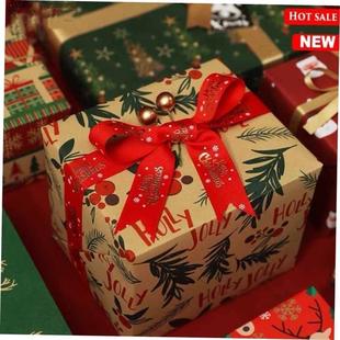 paper wrapping gift packaging 5PCS wrapper christmas