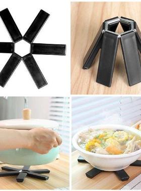 Foldable Trivets Hot Pot Holder Heat Insulation Pad Heat