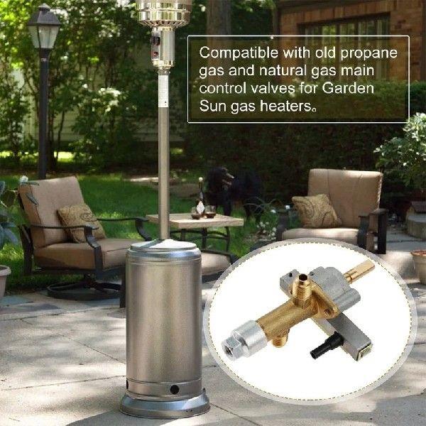 Gas Safety Control Valve With Piezo Push Ignition Device