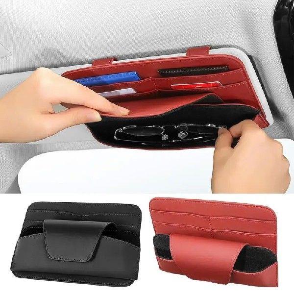 Car Sun Visor Storage Clip Eyeglasses Ticket Credit Card