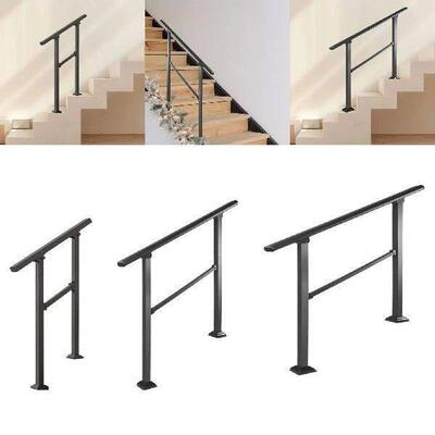 Outdoor Stairs Railing Easy Installation Steps Railing Hand