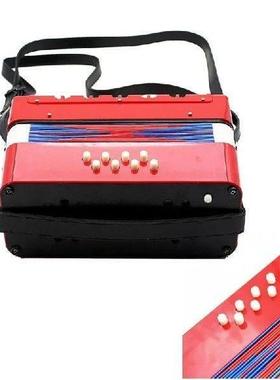 Kids Children 17-Key 8 Bass Mini Small Accordion