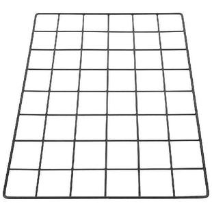 Display Stand Photo Coat Grid Shelf Wall Iron Hanger