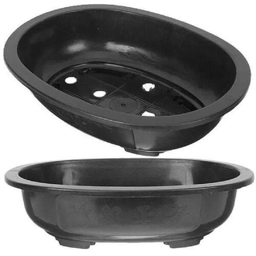 2 Pcs Plastic Flower Pot Orchid Planter Nursery Tray Bonsai