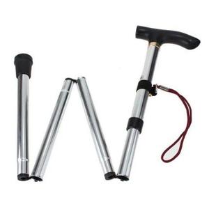 Collapsible Walking Cane Folding Stick Adjustable Aluminum