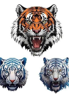 Car Styling Funny Warning Wild Nature Cruel Angry Tiger