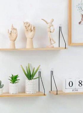 Floating Wall Shelf Decorative Nordic Display Rack with