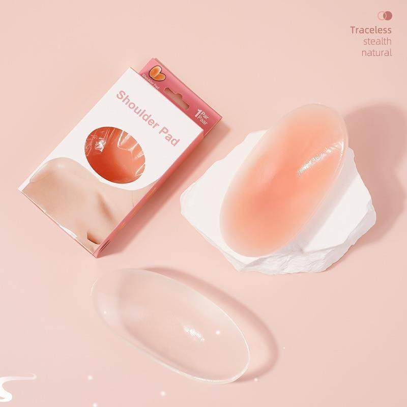 Silicone Shoulder Push-up Pads 1Pair For Women Men Clothing