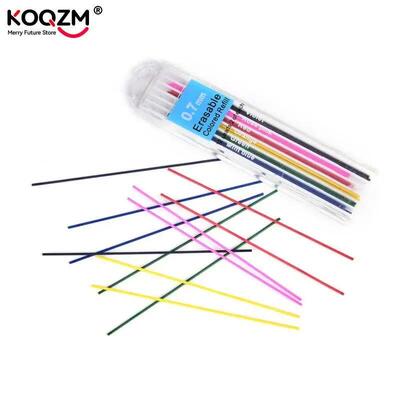 6color 2pcs/color 0.7 mm Mechanical Pencil color lead Refill
