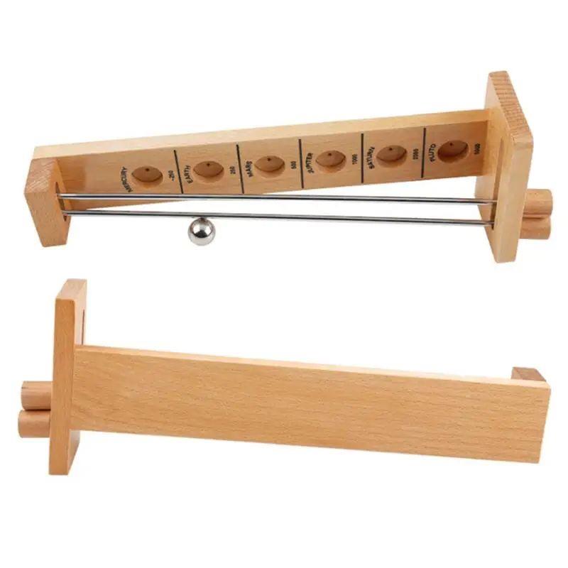 Shoot The Moon Wooden Hockey Toy Party Bars Family Fun Games