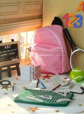 1/6 1/12 Scale Miniature Dollhouse Blackboard Caryon Ruler