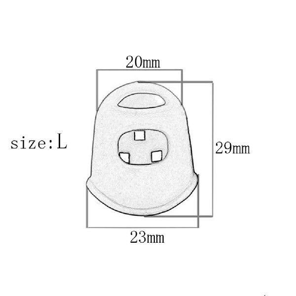 4 pcs Silicone Finger Guitar Guards Caps Fingertip