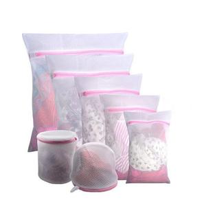 Bag Laundry Polyester Wash Coarse Zippered Bags Mesh