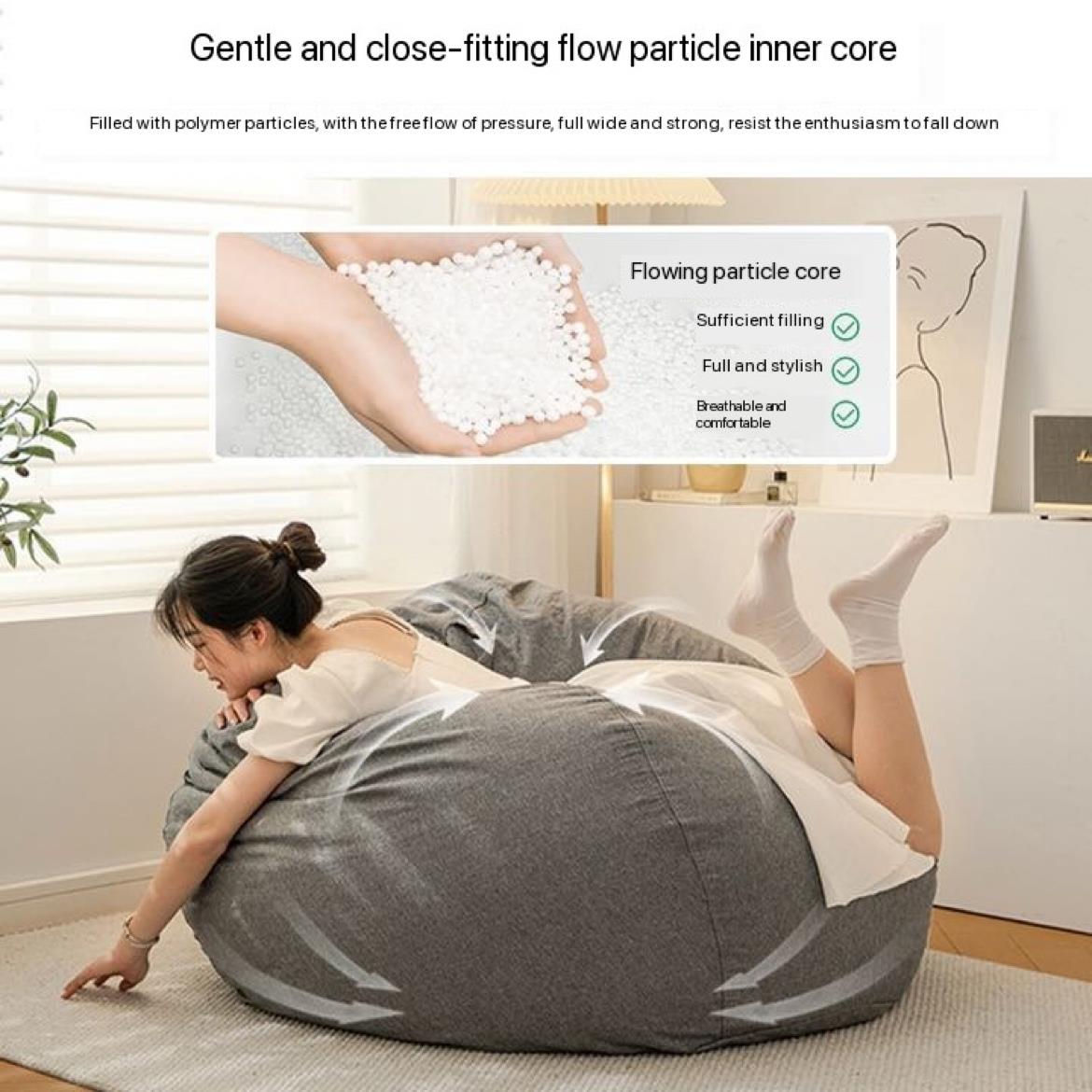 Lazy Sofa Bean Bag Bedroom Balcony small sofa chair