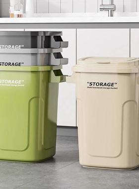 Kitchen garbage bin household living room garbage bin big