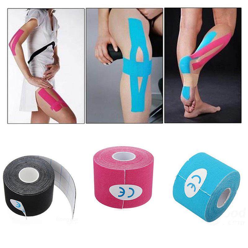 Elastic Cotton Roll Adhesive Tape 5cm*5cm Sports Muscle Tap