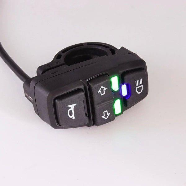 Ebike Light Switch+Horn and Turning Light Switch Scooters
