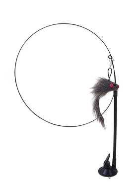 Simulation Bird interactive Cat Toy Sucker Feather Bird with