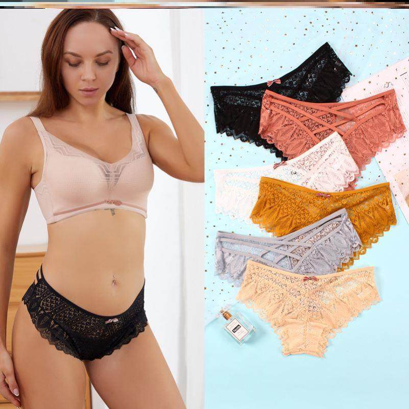 Lace Bow Knot Crossover Women