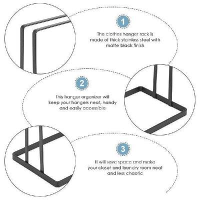 Hanger Storage Organizer, Hanger Stacker Rack For Laundry