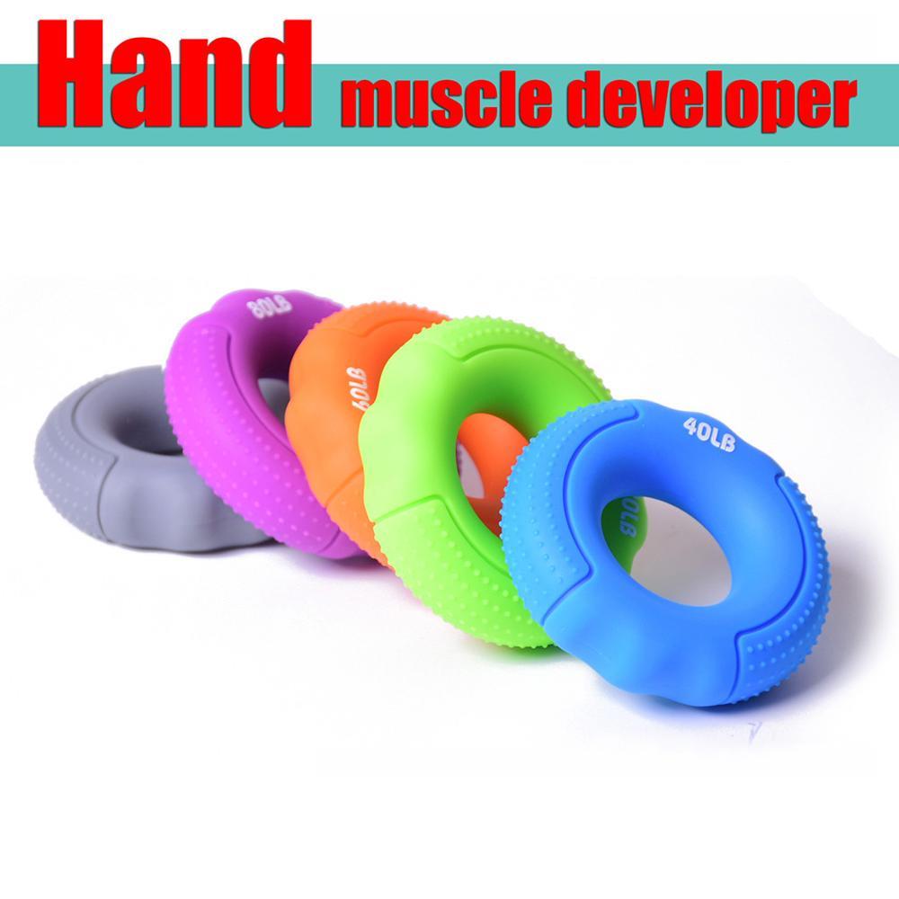 Portable Hand Gripper Gripping Ring Carpal Expander Arm Fin