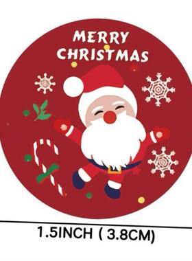 Christmas Party Gift Sticker Cute Stickers Decorative Sealin