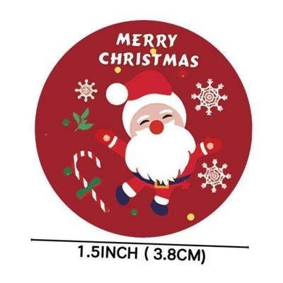 Christmas Party Gift Sticker Cute Stickers Decorative Sealin