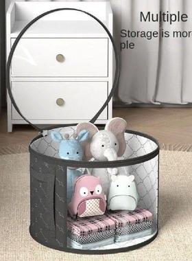 Foldable Hat Storage Bucket Large Capacity Transparent Brim