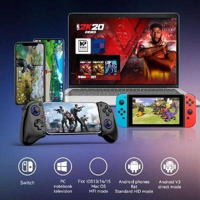 D11S Extendable Gaming Controller Hall Trigger BT 5.2 with