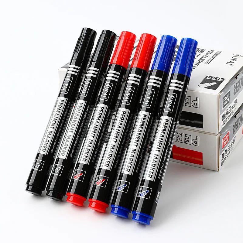 3/6Pcs/Set Permanent Marker Pen Fine Point Waterproof Ink Th