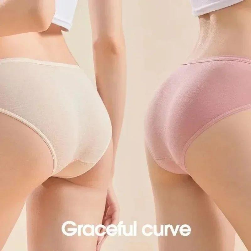 5 pcs Disposable Panties Ladies Pure Cotton Ste内裤