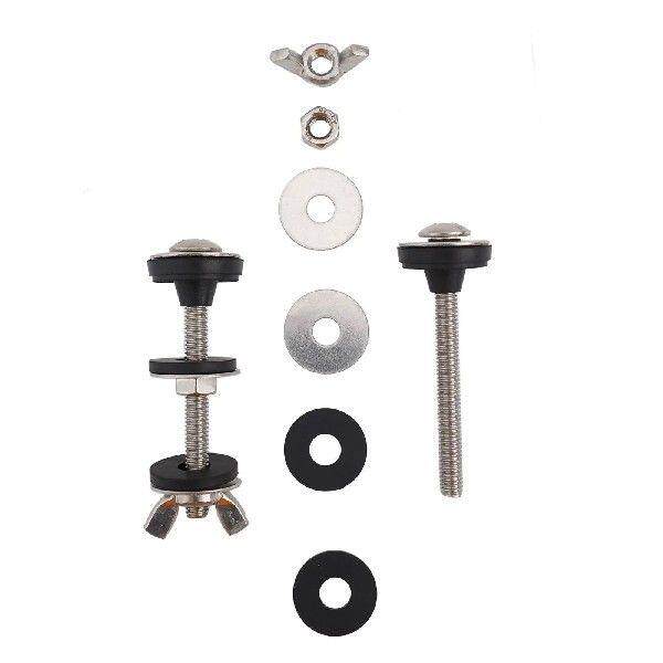 2pcs Toilet Tank Bolt Screws Kit For Seat Split Washer