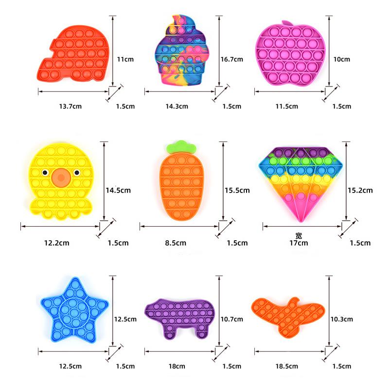 10-100pcs Random Fidget Toys Mystery Gifts Pack Surprise Box