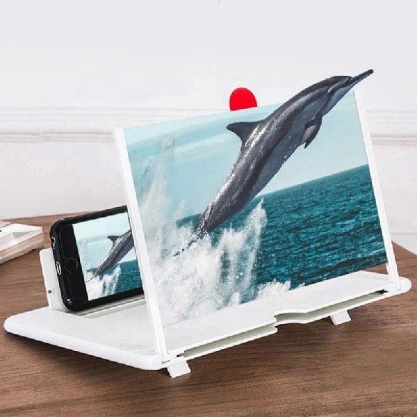 10/12 Inch 3d Mobile Phone Screen Magnifier Hd Video