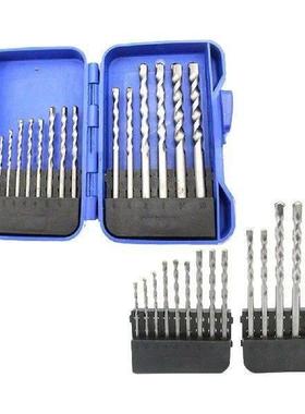 15 Pcs Masonry Drill Bits Carbide Concrete For Tile Metal
