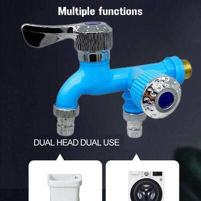 Fast Bidet Taps One-in-two-out Washer Bibcock Wall Mounted